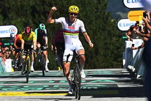 Tadej Pogacar wins stage three of the 2026 Tour de France Tadej Pogacar wins stage three of the 2026 Tour de France