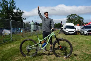Jono Jones with his Saracen Ariel 60 Jono Jones with his Saracen Ariel 60