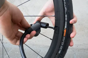 How to pump up a bicycle tyre step-by-step guide (6 of 12) Inflating an inner tube