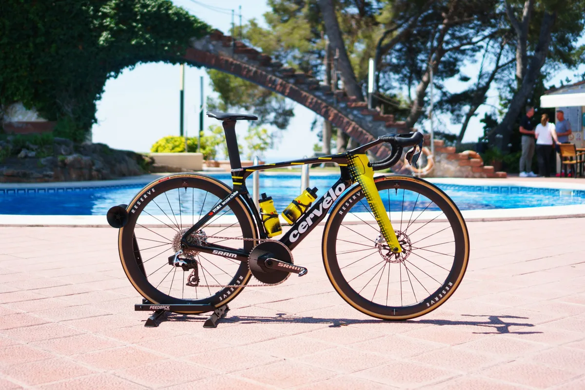 Jonas Vingegaard's Cerv&eacute;lo S5 for the 2026 Tour de France is bang on the UCI's  6.8kg weight limit | BikeRadar
