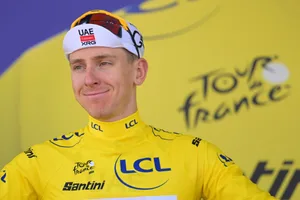 CYCLING TOUR DE FRANCE 2026 STAGE 9 Tadej Pogačar at 2026 Tour de France.