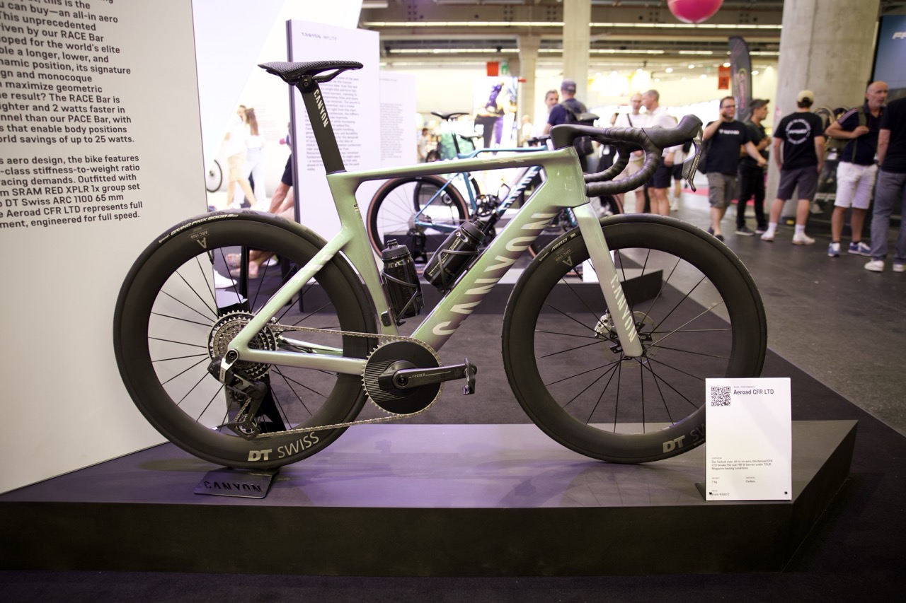 This is the fastest Tour bike you can buy" &ndash; new Canyon Aeroad CFR LTD  breaks cover at Eurobike with impressive aero claims | BikeRadar