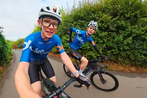 Audax Diaries Trek Domane 3 copy Felix Smith and Simon von Bromley riding bikes