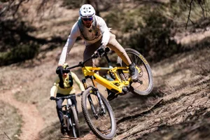 Orbea Wild TR on trail Orbea Wild TR on trail