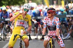 113th Tour de France 2026 – Stage 14 Tadej Pogacar and Jonas Vingegaard at the Tour de France.
