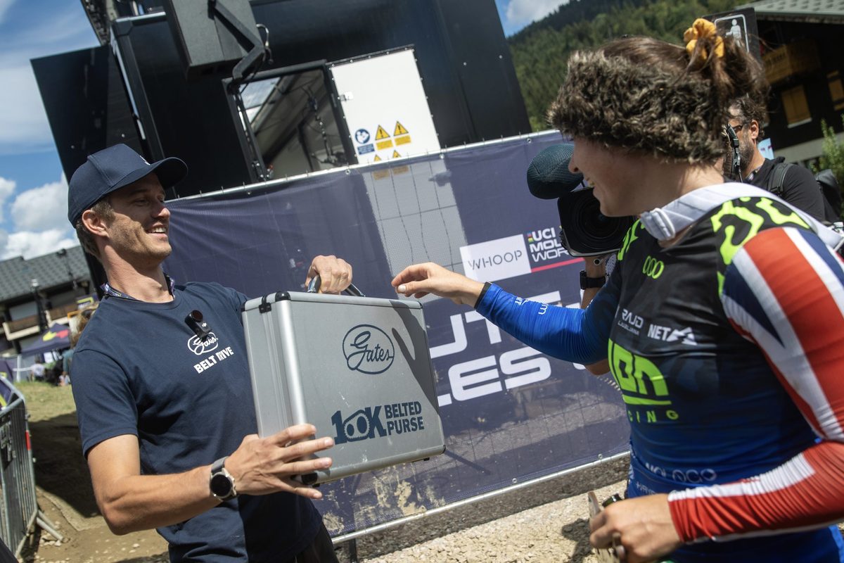 Does Hattie Harnden’s €100,000 win prove belt drives have a bright future in downhill?