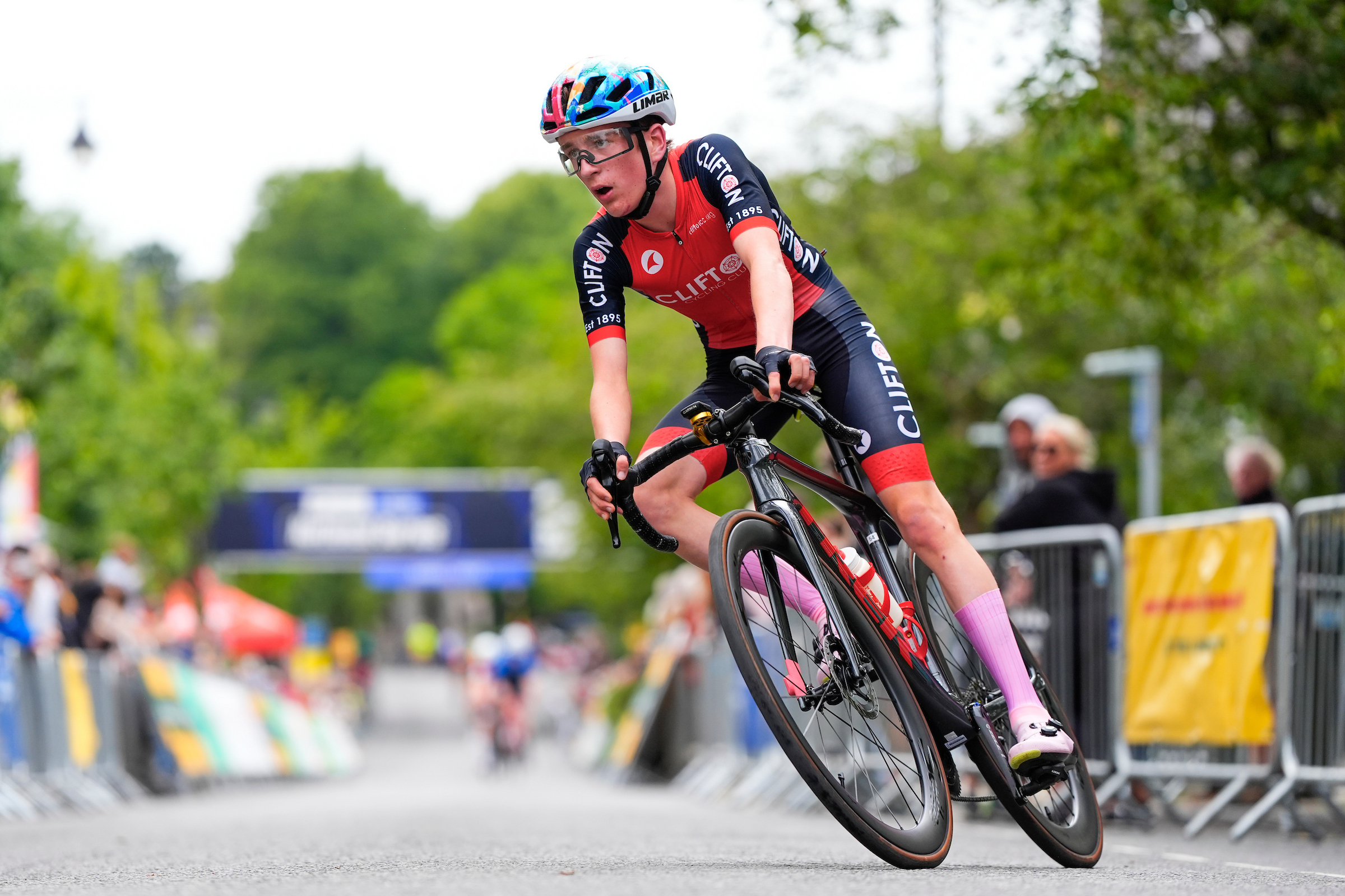 16-year-old Decathlon CMA CGM rider sets fastest time at British Hill ...