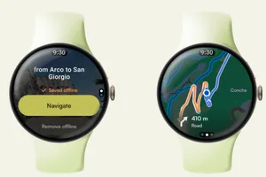 Komoot Wear OS app