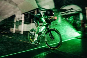 Red Bull – BORA – hansgrohe Team Red Bull - BORA - hansgrohe is photographed during LaVision PIV testing at Catesby Tunnel in Birmingham, United Kingdom on September 30, 2025. // George Marshall / Red Bull Content Pool // SI202510141054 // Usage for editorial use only //