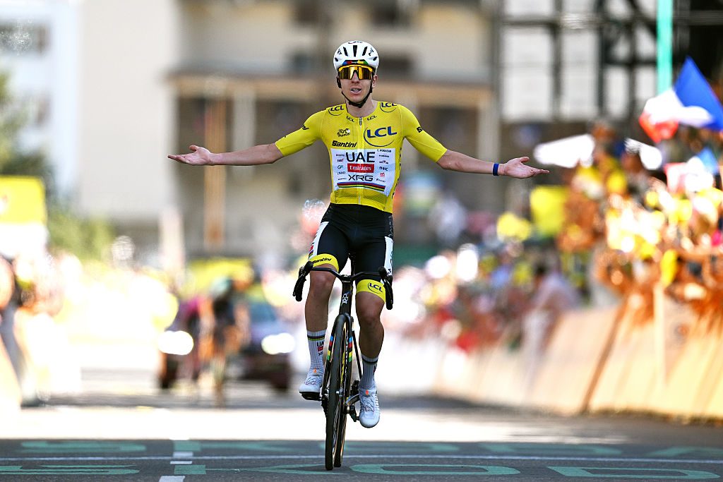 Tadej Pogačar storms up Alpe d’Huez to set new record and win the stage ...
