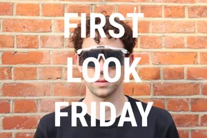 FIRST-LOOK-FRIDAY-JULY-2026 Scicon Aeroshade 2.0 Titanium sunglasses with First Look Friday text.