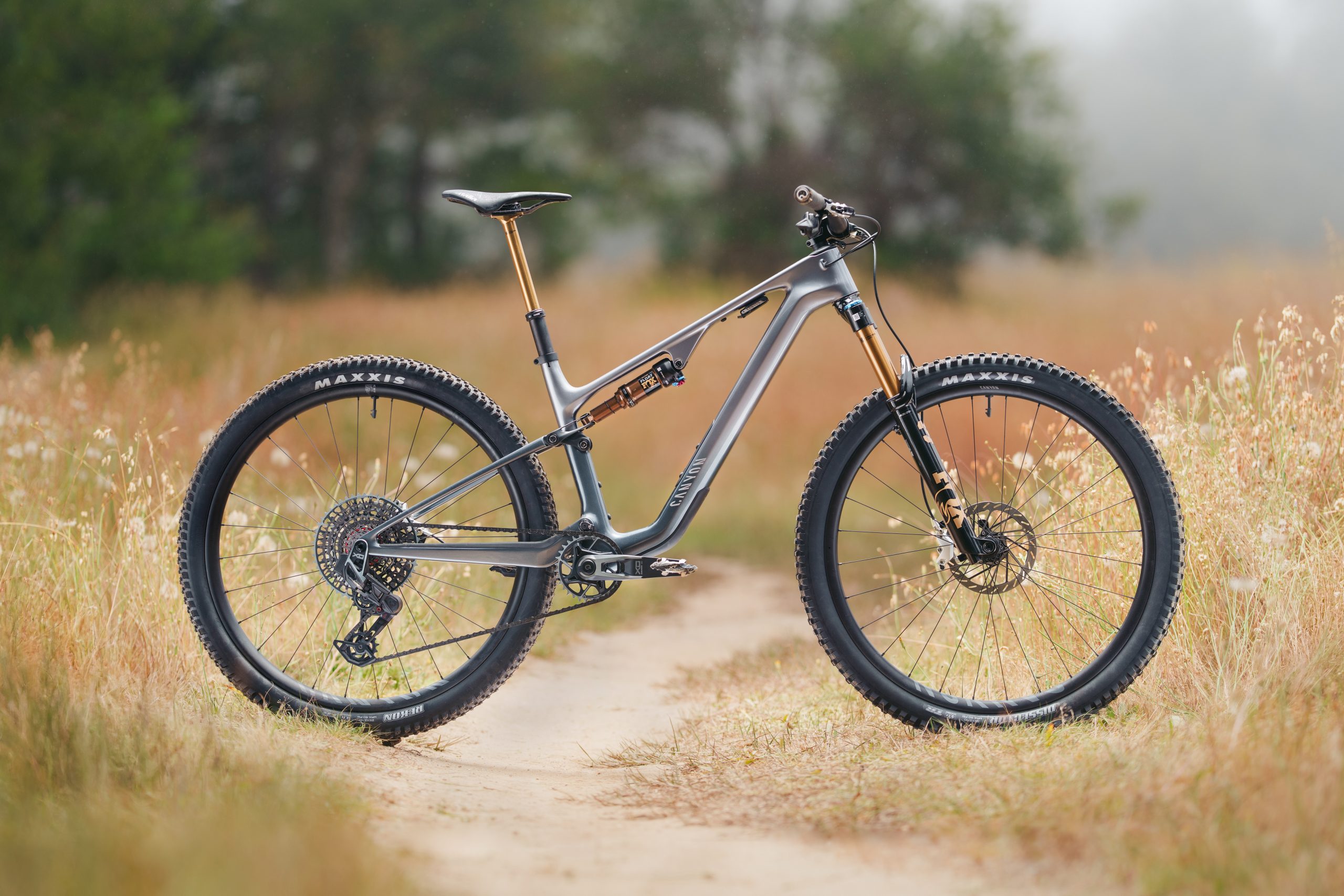 Canyon's new Lux Trail drops 200g and gains more travel, described as 'Edgy, fast, rail-all-day ripper'; first ride impressions call it light and slack