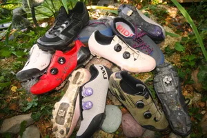 Image showing pile of road gravel shows, best gravel shoes tested by BikeRadar, 2