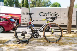 Milan Fretin Look 795 Blade RS at the 2026 Tour de France Milan Fretin Look 795 Blade RS at the 2026 Tour de France.