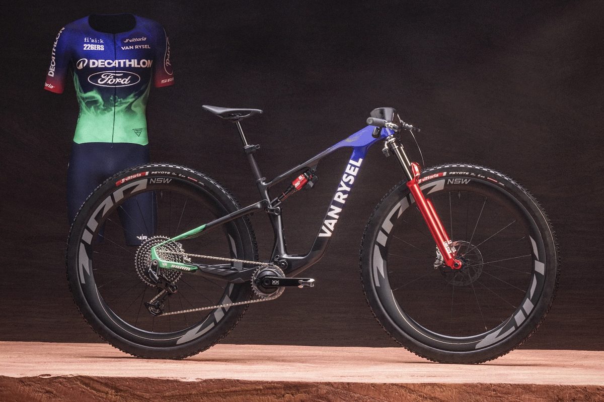 Van Rysel's first MTB gets 32in wheels after brand analysed two years of XC race data