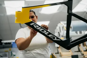 Uno-x RidleYellowb9 Custom Ridley Noah Aero Fast for Torstein Træen.