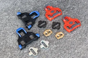 cycling-with-cleats Shimano SPD, Shimano SPD-SL, Look Keo and Time cleats.