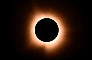 TOPSHOT-US-ASTRONOMY-ECLIPSE Total solar eclipse