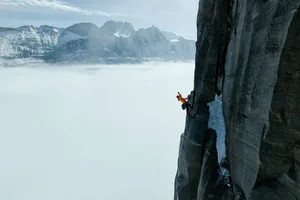 Berghaus_AW26_Extrem_034(1) (1) This climb was intended to show off a new range of Berghaus coats. Image credit: Getty Images