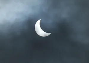 Rare Partial Solar Eclipse Is Viewed Around The UK Rare Partial Solar Eclipse Is Viewed Around The UK