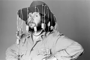 bill-oddie Black and white photo Bill Oddie of The Goodies in January 1978.