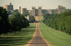 Road Leading to Windsor Castle A road leading up to Windsor Castle