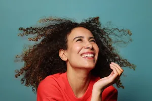 smiling woman Smiling woman.