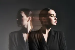 Narcisissm Woman image doubled