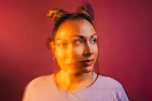 young woman Woman with ADHD.