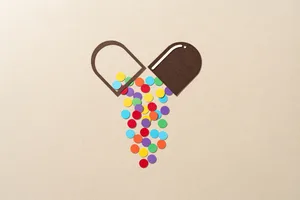 multivitamin Illustration representing multivitamin.