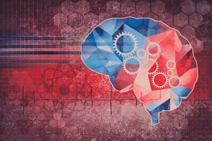 IQ-dark-secret Illustration of a brain with cogs inside