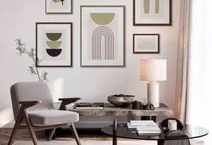 Bland wall art