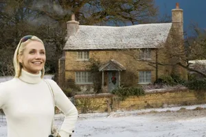 ‘The Holiday’ cottage Cameron Diaz and the cottage from 'The Holiday'