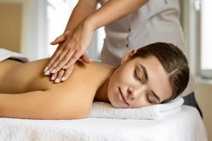 The best massage for you A woman receiving a massage from a massage therapist
