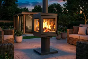 Fresco Plus outdoor heater from Firebloom