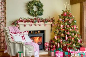 DIY Christmas Fairground decorations