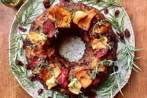 squash wreath