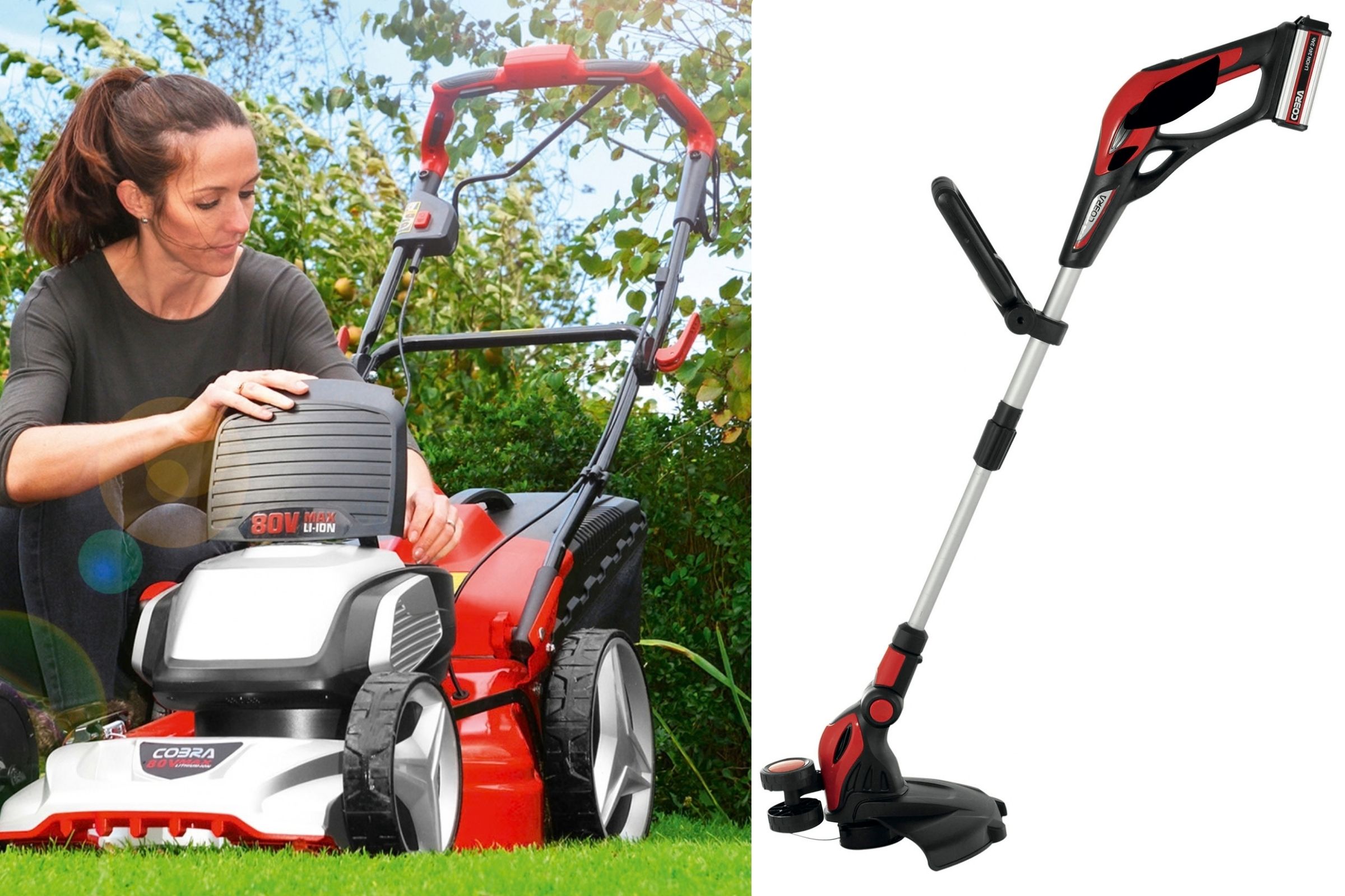Image of Win a cordless Cobra lawnmower & Strimmer!