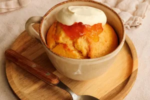 Marmalade mug cake