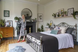 ‘I overhauled my bedroom for less than £500!’ 'I overhauled my bedroom for less than £500!'