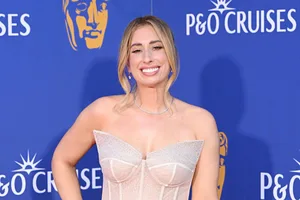 Stacey bees Stacey Solomon made an unexpected discovery in her new home this October