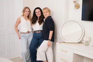 Heart & Home with Lisa Hensby Lisa Hensby with Corontation Stree star Sally Dynevor and her daughter Hattie