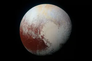 Pluto as seen by NASA’s New Horizons spacecraft Pluto as seen by NASA's New Horizons spacecraft