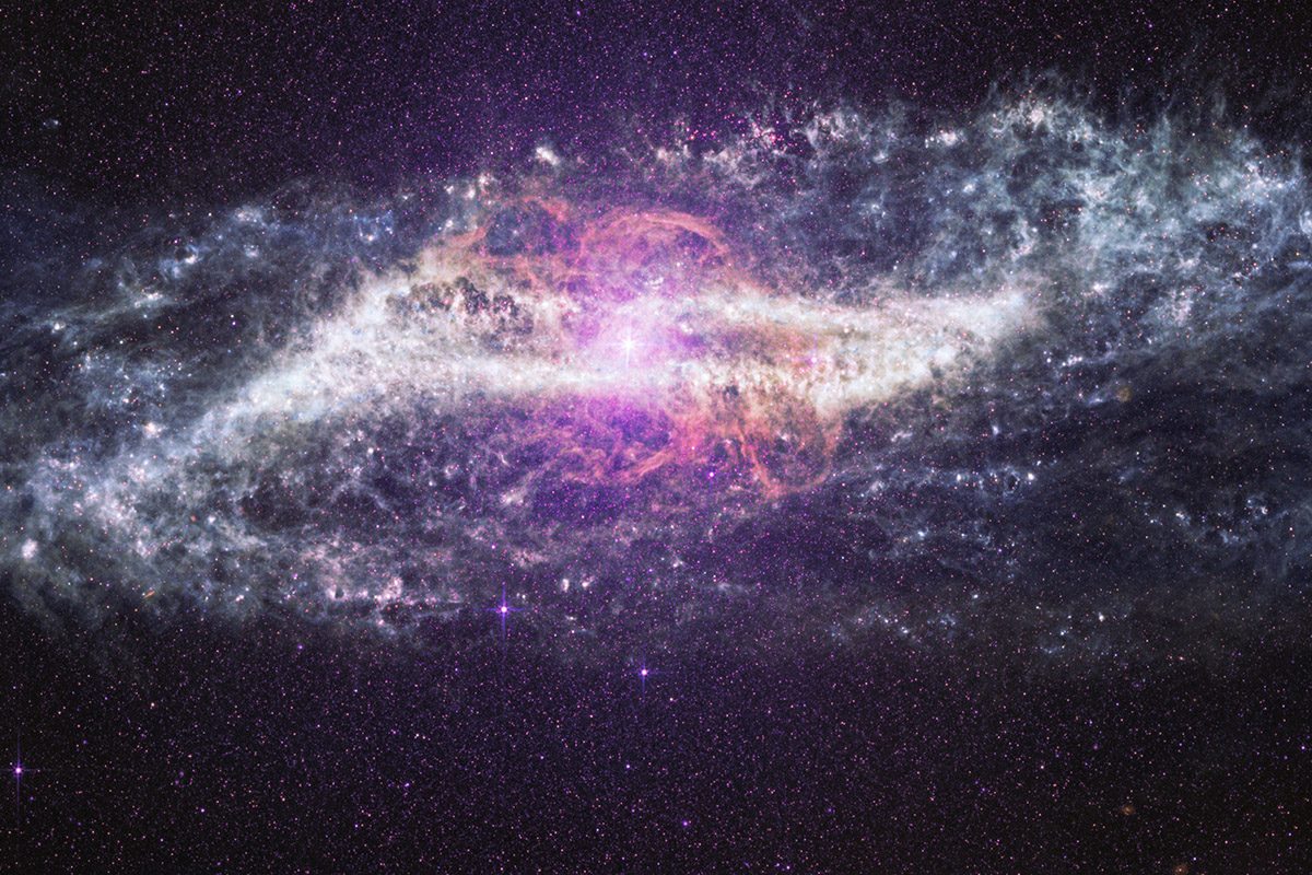 James Webb Space Telescope reveals a black hole and star formation in a nearby galaxy. Here are 10 reasons why this image is so amazing | BBC Sky at Night Magazine