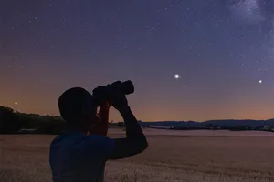 Saturn and Mars are the best planets to observe in May 2024. Credit: ARUIZHU/istock/getty images Saturn and Mars are the best planets to observe in May 2024. Credit: ARUIZHU/istock/getty images