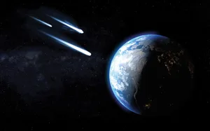 Did comets bring life to Earth? Credit: CHRISTOPH BURGSTEDT/SCIENCE PHOTO LIBRARY Did comets bring life to Earth? Credit: CHRISTOPH BURGSTEDT/SCIENCE PHOTO LIBRARY