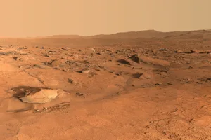 Image of the Margin Unit on Mars, as seen by the Perseverance rover between 8–16 October 2023. Credit: NASA/JPL-Caltech/MSSS Image of the Margin Unit on Mars, as seen by the Perseverance rover between 8–16 October 2023. Credit: NASA/JPL-Caltech/MSSS
