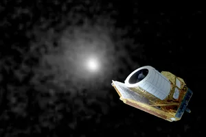 Image of comet C/2026 S1 (Euclid) alongside an artist’s impression of the Euclid space telescope. Credit: ESA/Euclid/Euclid Consortium/NASA, M. Pöntinen et al. 2026 / Background galaxies: NASA, ESA, and S. Beckwith (STScI) and the HUDF Team, CC BY-SA 3.0 IGO Image of comet C/2026 S1 (Euclid) alongside an artist's impression of the Euclid space telescope. Credit: ESA/Euclid/Euclid Consortium/NASA, M. Pöntinen et al. 2026 / Background galaxies: NASA, ESA, and S. Beckwith (STScI) and the HUDF Team, CC BY-SA 3.0 IGO