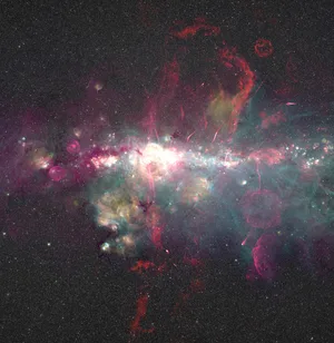 Researchers detected the sugar erythrulose in the molecular cloud G+0.693−0.027 near the centre of the Milky Way. Credit: ESO Researchers detected the sugar erythrulose in the molecular cloud G+0.693−0.027 near the centre of the Milky Way. Credit: ESO