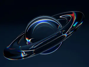 See-through ringed planet. Credit: Krit of Studio OMG See-through ringed planet. Credit: Krit of Studio OMG